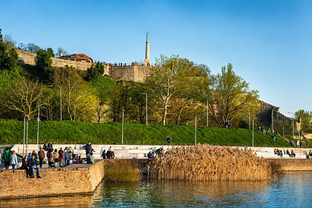 Sava river, cruise Belgrade